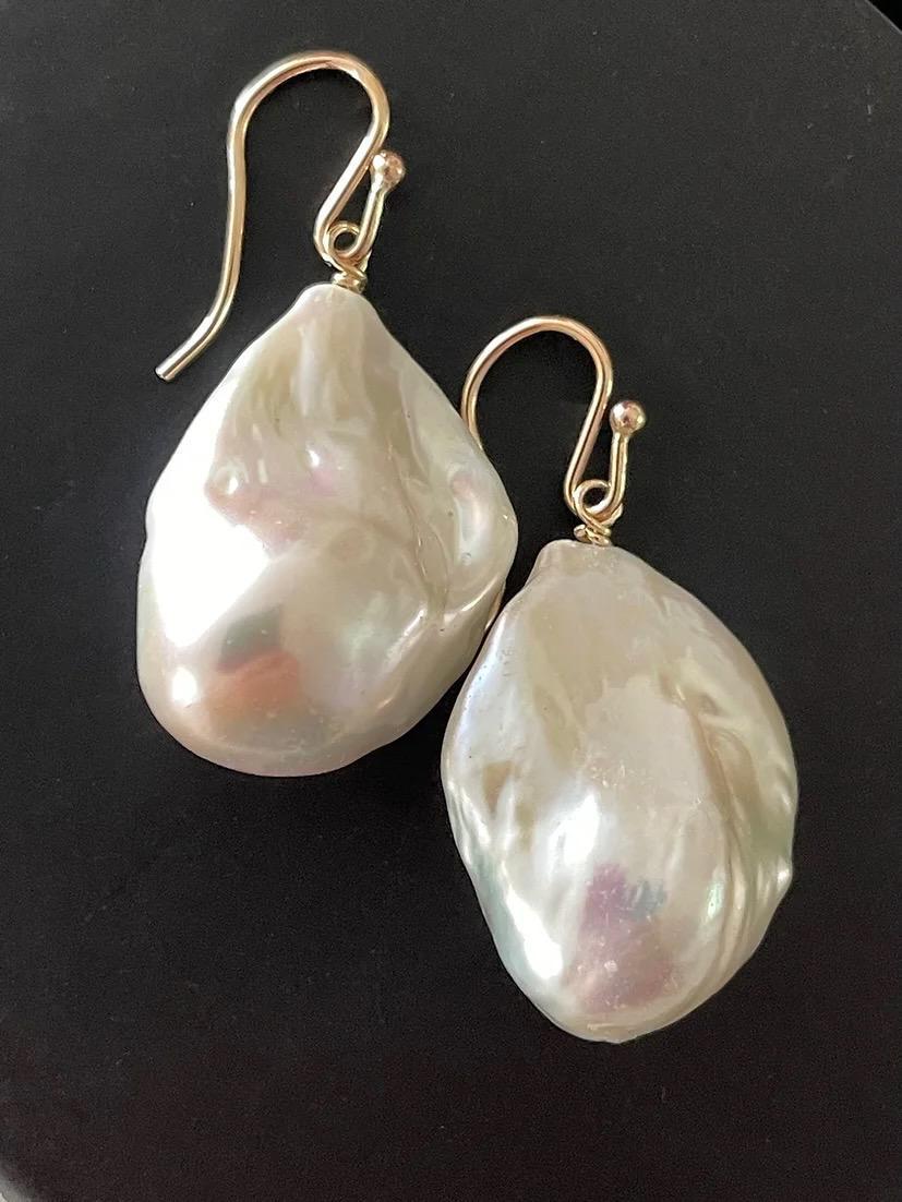 Baroque Pearl Drop Earring - Living with Ivey