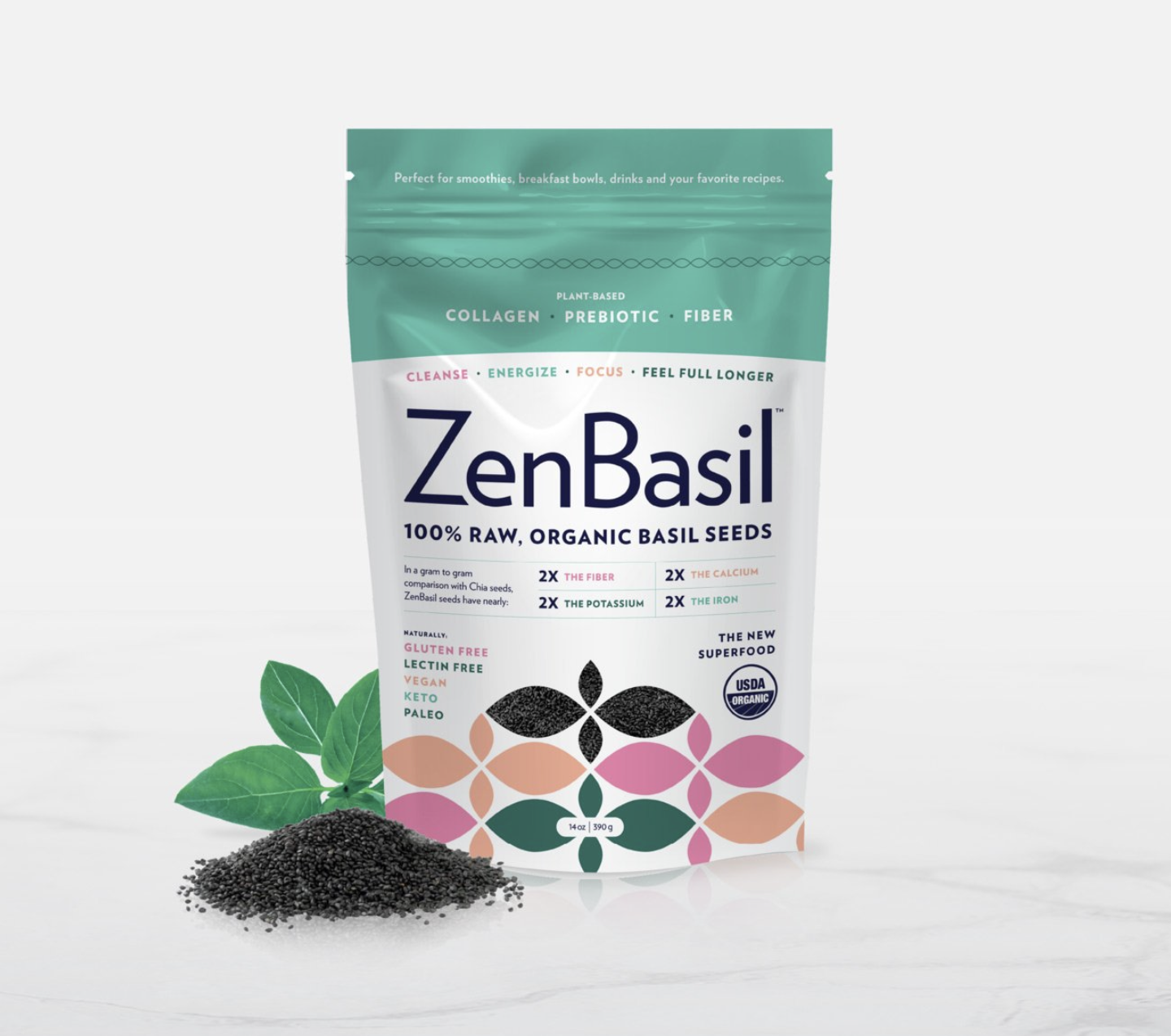 Zen Basil Seeds - Living with Ivey