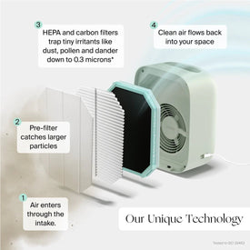 Bedside Air Purifier - Canopy - Living with Ivey