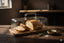 BIDKhome | Large Wooden Butter Dish with Glass Dome - BIDKhome - Living with Ivey