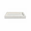 BIDKhome | Marble Tank Tray 12x8" Opal White - BIDKhome - Living with Ivey