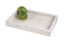 BIDKhome | Marble Tank Tray 12x8" Opal White - BIDKhome - Living with Ivey
