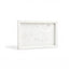 BIDKhome | Marble Tank Tray 12x8" Opal White - BIDKhome - Living with Ivey