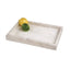 BIDKhome | Marble Tank Tray 12x8" Opal White - BIDKhome - Living with Ivey