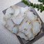 BIDKhome | Med. White Agate Organic Platter - BIDKhome - Living with Ivey