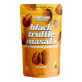 Black Truffle Dry Roasted Peanuts - Confusion Snacks - Living with Ivey