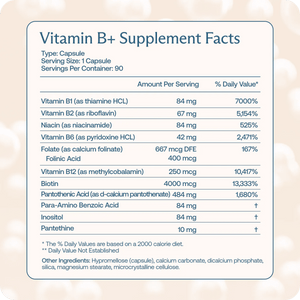 BodyBio | Vitamin B+ - BodyBio - Living with Ivey
