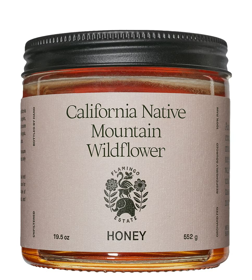 California Native Mountain Wildflower Honey