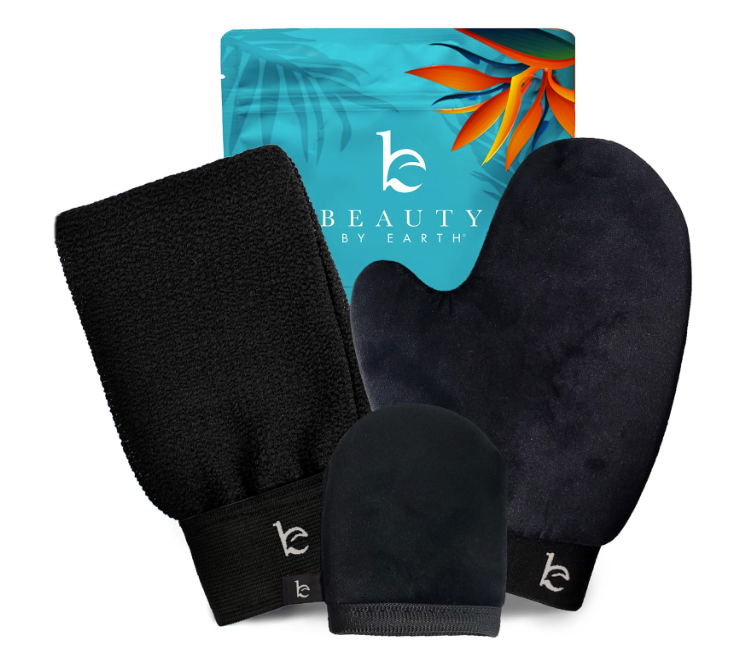 Self-Tanner Body & Face Applicator with Exfoliating Glove