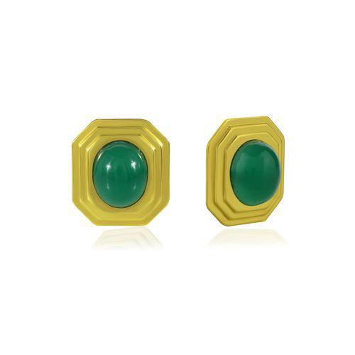 Mara Green Onyx Earrings - Living with Ivey