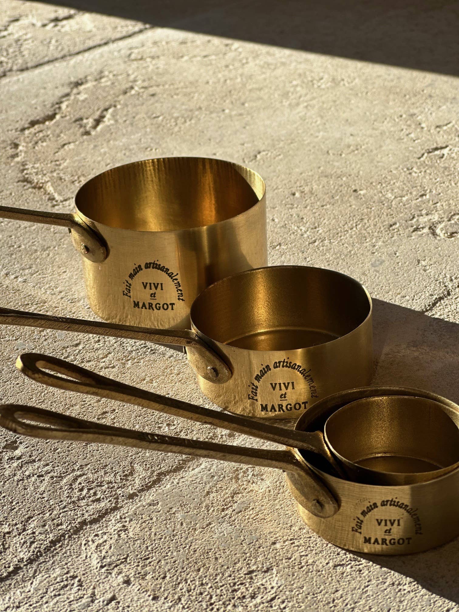 Artisan Brass Measuring Cup Set (of 4) - Living with Ivey