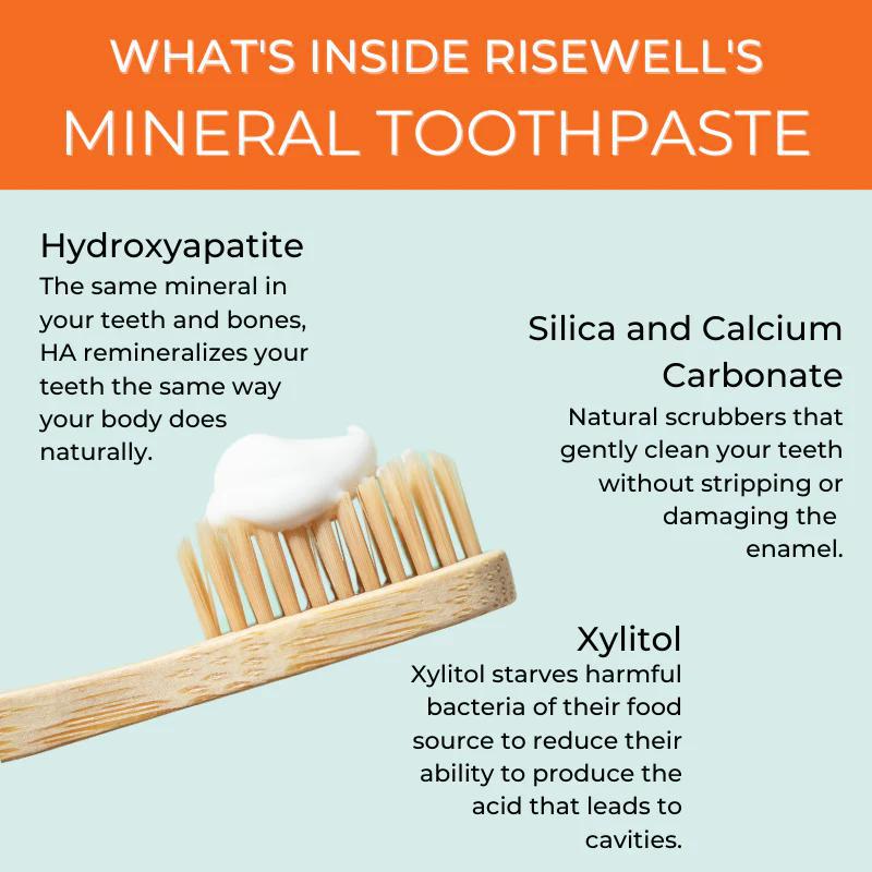 Mineral Hydroxyapatite Toothpaste - Living with Ivey