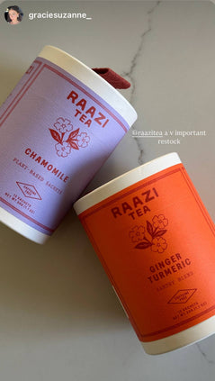Chamomile Tea - Raazi Tea - Living with Ivey