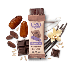Chocolate Brownie Kids Kids Bar - Skout Organic - Living with Ivey