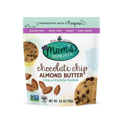 Chocolate Chip Almond Butter Cookies - Mom's Munchies - Living with Ivey