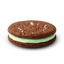 Chocolate Peppermint Candy Cane Creme Sandwiches - Maxine's Heavenly - Living with Ivey
