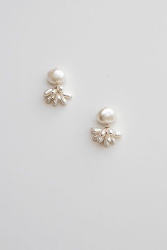 Christine Elizabeth Jewelry | Fleurette Stud Earrings - Christine Elizabeth Jewelry - Living with Ivey