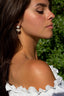 Christine Elizabeth Jewelry | Fleurette Stud Earrings - Christine Elizabeth Jewelry - Living with Ivey