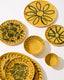 Couleur Nature | Amalfi Oval Tray Mustard - 15.7" x 11" - Couleur Nature - Living with Ivey