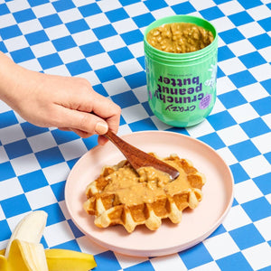 Crazy Crunchy Organic All Natural Peanut Butter - 16oz Jar - One Trick Pony - Living with Ivey