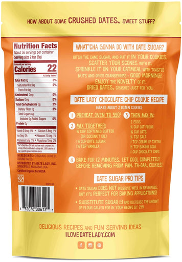 Date Lady | Organic Date Sugar 12oz - Date Lady - Living with Ivey