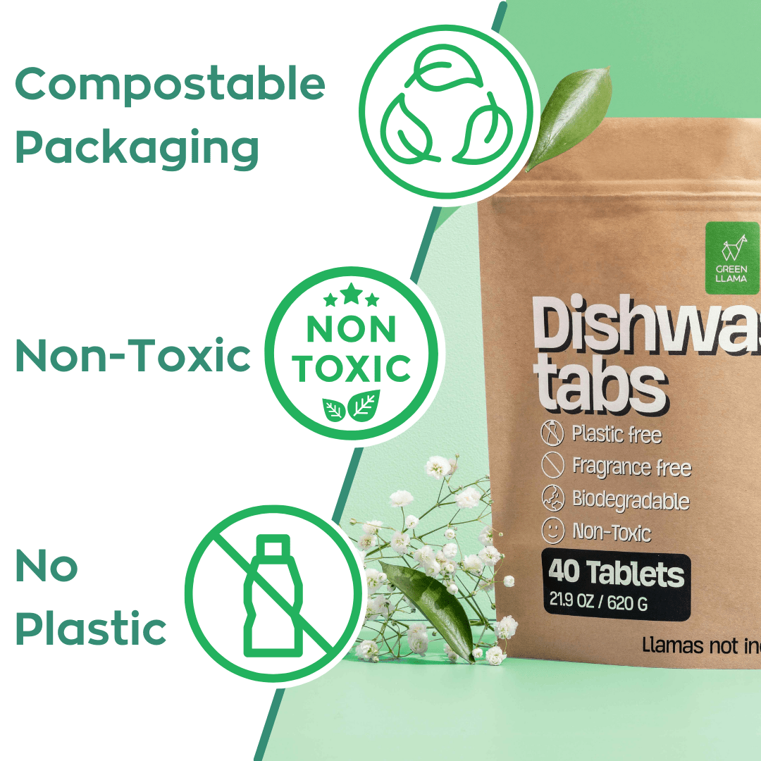 Dish Washer Tablets | 40 Count - Thumbnail 2