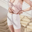 Soft Modal Rib Boyshort - White