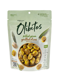 Olibites Pitted Green Grilled Olives 6 oz - Living with Ivey