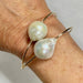 White Pearl Bangle - Living with Ivey