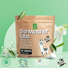 Green Llama | Fragrance & PVA Free Dishwasher Tablets