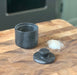 Black Marble Salt Cellar - Living with Ivey