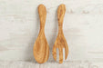 Italian Olivewood Salad Servers - Living with Ivey