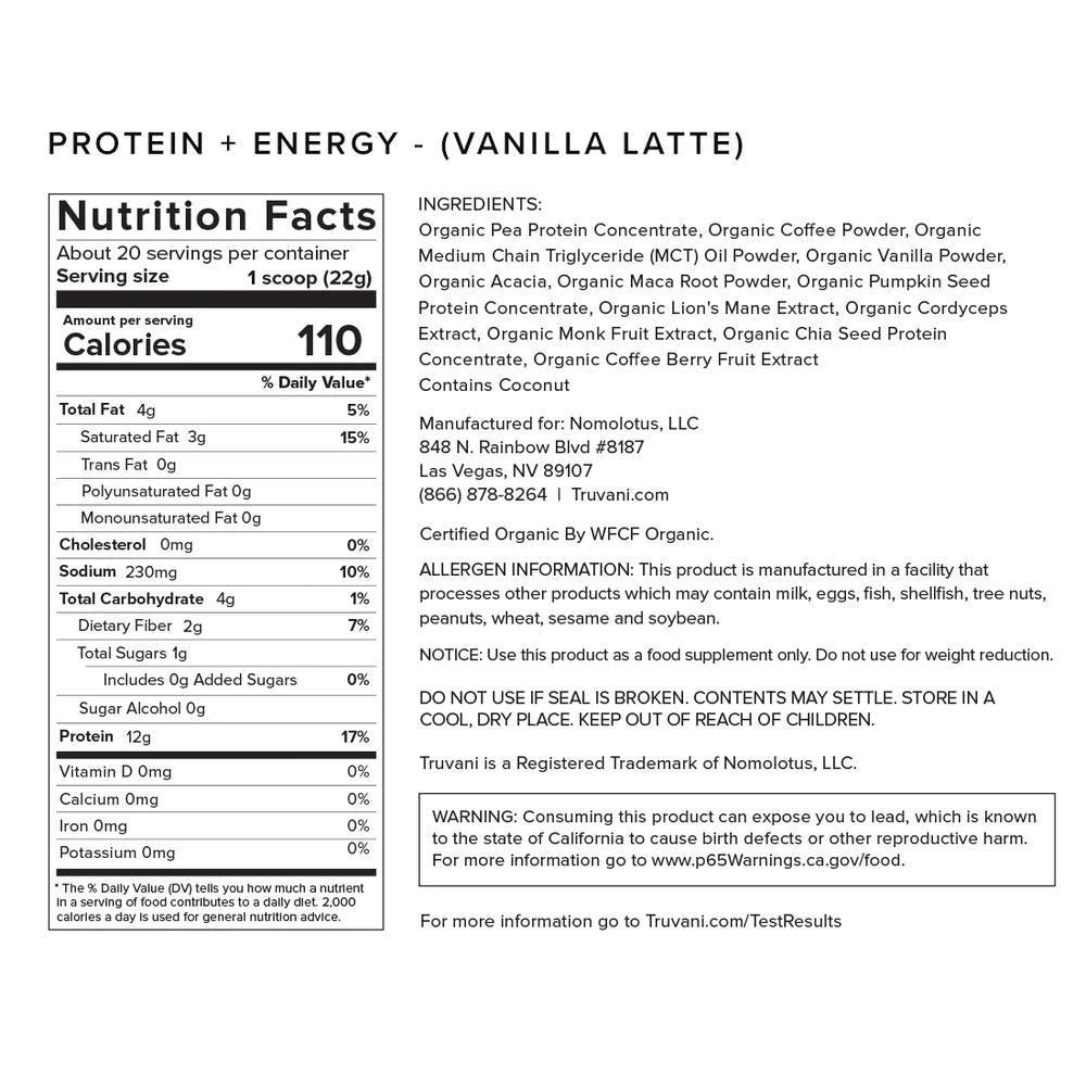 Protein + Energy - Living with Ivey