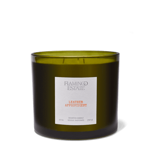 Flamingo Estate | Jumbo Leather Appointment Candle - Flamingo Estate - Living with Ivey