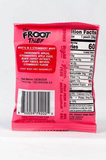 Froot Thief Strawberry Real Fruit Whips - The Froot Thief - Living with Ivey