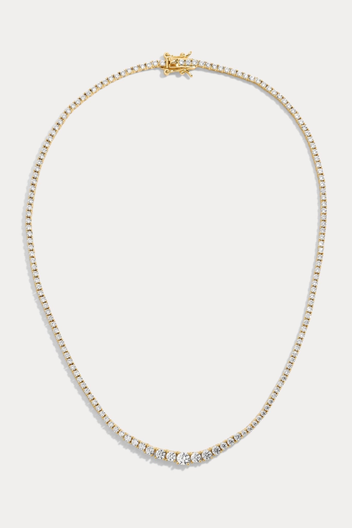 Gradient Amina Tennis Necklace - Lili Claspe - Living with Ivey