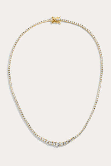 Gradient Amina Tennis Necklace - Lili Claspe - Living with Ivey