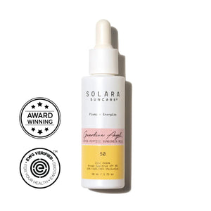 Guardian Angel Super Peptide Sunscreen Milk, SPF 50 - Solara Suncare - Living with Ivey