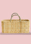 Handwoven Reed Storage Basket – Small, Medium, Large - Melecraft - Living with Ivey