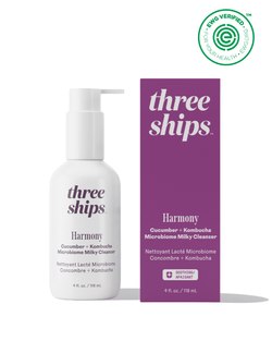 Harmony Cucumber + Kombucha Microbiome Milky Cleanser - Three Ships - Living with Ivey