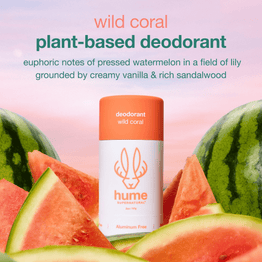 Hume Supernatural | Plant & Probiotic Deodorant - Wild Coral Scent - Hume Supernatural - Living with Ivey