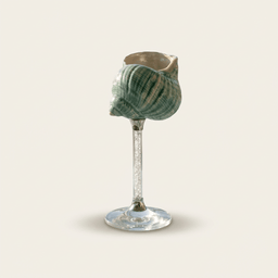 Kiyo Home | Green Seashell Glasses 4 - Piece Set - Kiyo Home - Living with Ivey