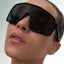 Lenox & Sixteenth | The Black Shield Sunglasses - Lenox & Sixteenth - Living with Ivey