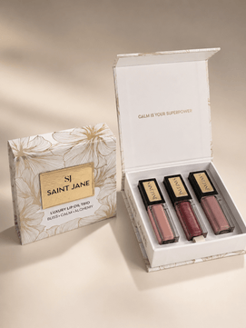 Luxury Lip Oil Trio - Saint Jane Wholesale - Living with Ivey