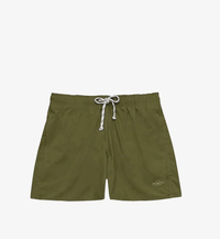 Military Green Swim Trunks - Parioca - Living with Ivey