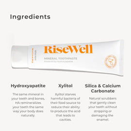 Mineral Hydroxyapatite Toothpaste - RiseWell - Living with Ivey