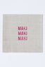 No Reservation | MAHJ Disposable Cocktail Napkins – Mahjong Party Goods - No Reservations - Living with Ivey