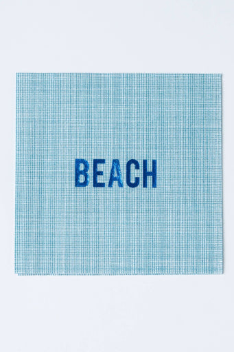 No Reservations | Beach Disposable Cocktail Napkins - No Reservations - Living with Ivey