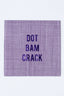 No Reservations | Dot Bam Crack Disposable Cocktail Napkins–Mahjong Game Night - No Reservations - Living with Ivey