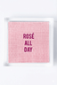 No Reservations | Rosé All Day Disposable Cocktail Napkins  - No Reservations - Living with Ivey